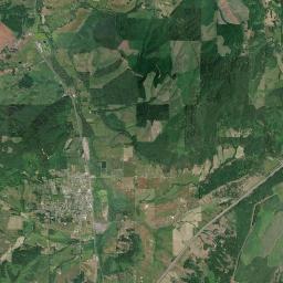 Yoncalla Satellite Map