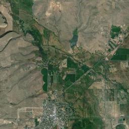 Burns Satellite Map