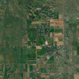 Victor Satellite Map