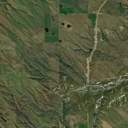 Mellette County Satellite Map