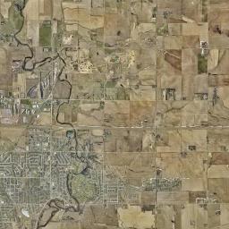 1412 Aspen Boulevard Brandon SD Satellite Map