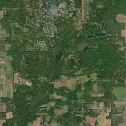 Canadian Lakes Satellite Map