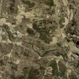 Pineville New York Satellite Map