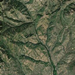 Camas County Satellite Map