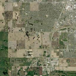 7213 West 65th Street Sioux Falls SD Satellite Map