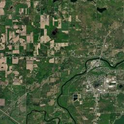 Newaygo Satellite Map
