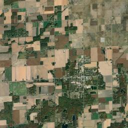 Hemlock Satellite Map
