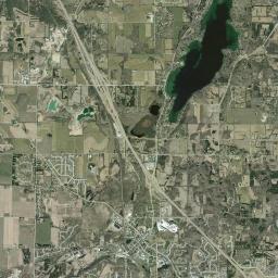 Slinger Satellite Map