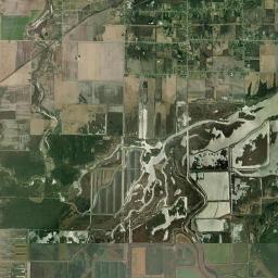 Saginaw County Satellite Map