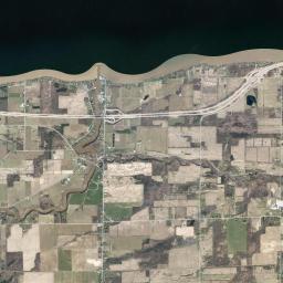 Rock Ledge Beach New York Satellite Map