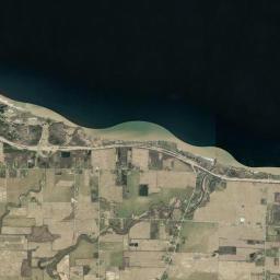 Sandy Harbour Beach New York Satellite Map