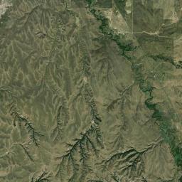 Oglala Lakota County Satellite Map