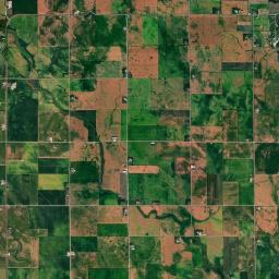 Mitchell County Satellite Map