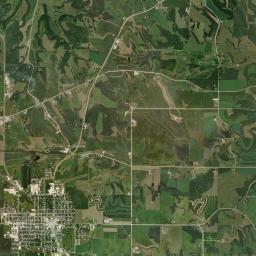 Waukon Satellite Map