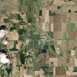 Gratiot County Satellite Map