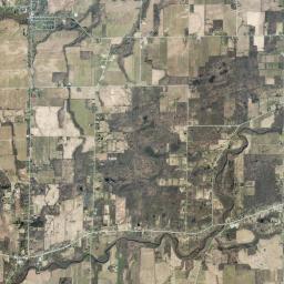 Ridgeway New York Satellite Map