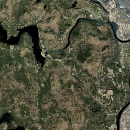 Hadley New York Satellite Map