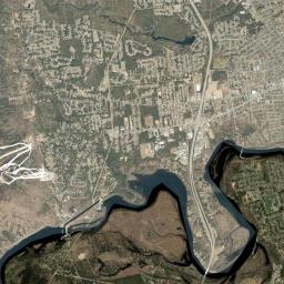 West Glens Falls New York Satellite Map