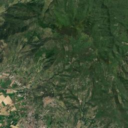 Cortona Satellite Map