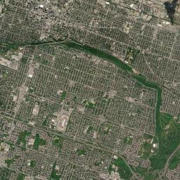 Hamilton Satellite Map