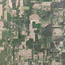 Ransomville New York Satellite Map