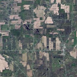 Wrights Corners New York Satellite Map