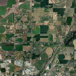 Bingham County Satellite Map