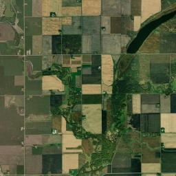 Kossuth County Satellite Map