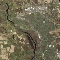 Moyers Corners New York Satellite Map