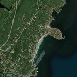 York Beach Satellite Map