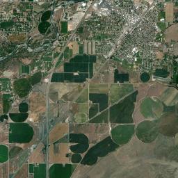 Blackfoot Satellite Map