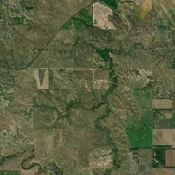 Bennett County Satellite Map