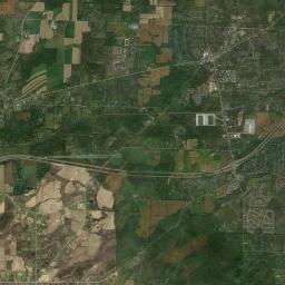 West Chili New York Satellite Map