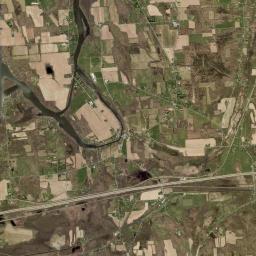 Memphis New York Satellite Map