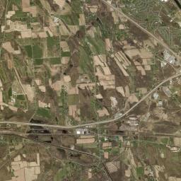 Warners New York Satellite Map