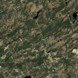 Shaw Corners New York Satellite Map