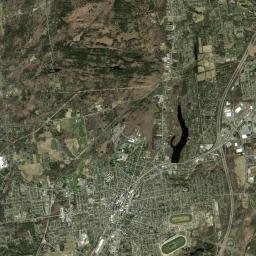 Saratoga Springs New York Satellite Map