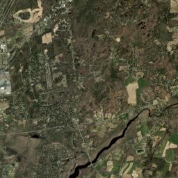 Burgoyne New York Satellite Map