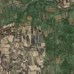 Yellow Mills New York Satellite Map