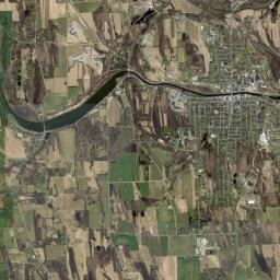 Port Gibson New York Satellite Map