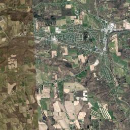 Mycenae New York Satellite Map