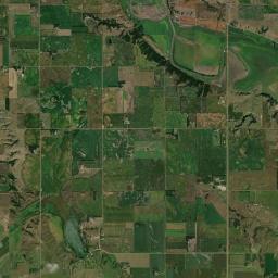 Yankton County Satellite Map