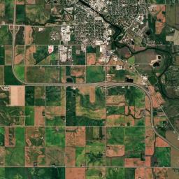 Charles City Satellite Map
