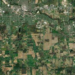 Owosso Satellite Map