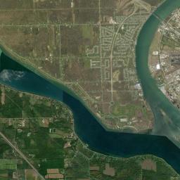 Oakfield New York Satellite Map