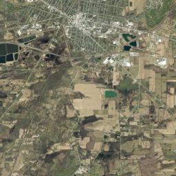 Batavia New York Satellite Map