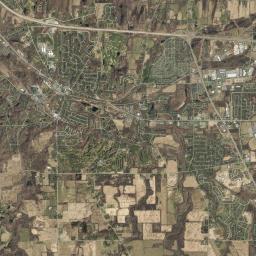 Victor New York Satellite Map