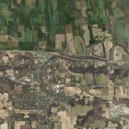 Shortsville New York Satellite Map