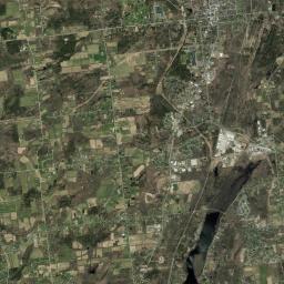 East Line New York Satellite Map