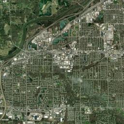 Wyoming Satellite Map